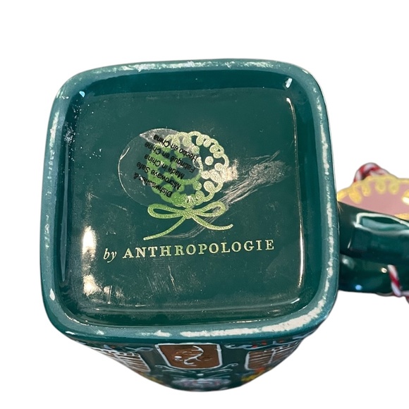 Anthropologie Green Ginger Ceramic Creamer Stoneware, NWOB - Picture 5 of 7
